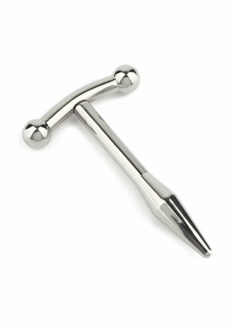 Magic Make Cum Mr. Steel Plug zamknięty stalowy, gładka powierzchnia, 8 mm