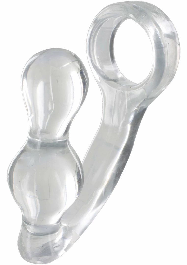 TOYJOY Power Plug & Penisring zestaw intymny TPE, elastyczny, wodoodporny, czarny
