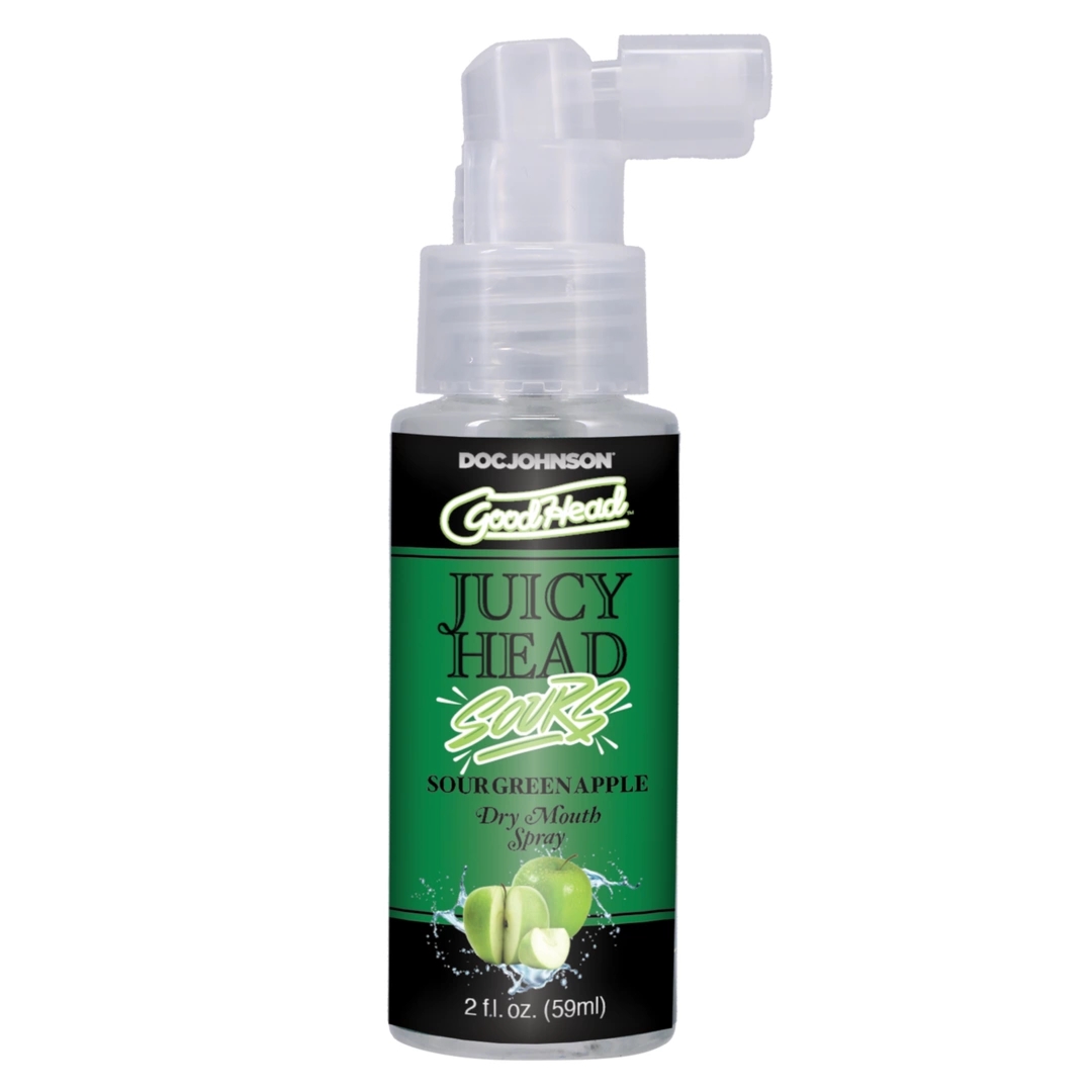 Doc Johnson GoodHead Spray do ust Sour Green Apple 60ml, bez cukru