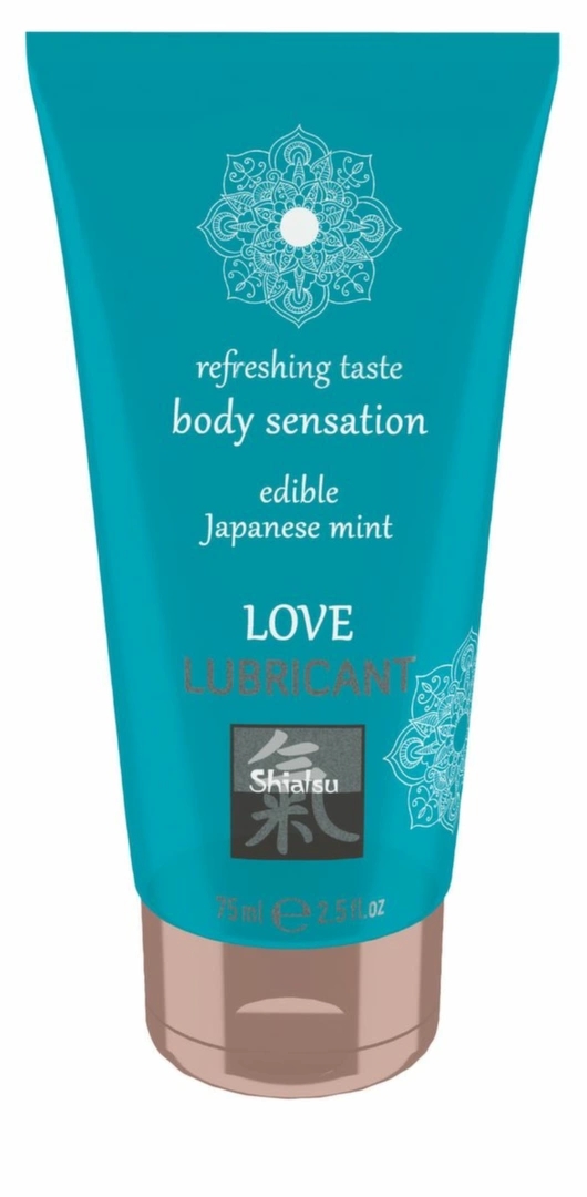 Love Lubricant Żel Jadalny Japanese Mint 100 ml, wodny, świeży aromat mięty