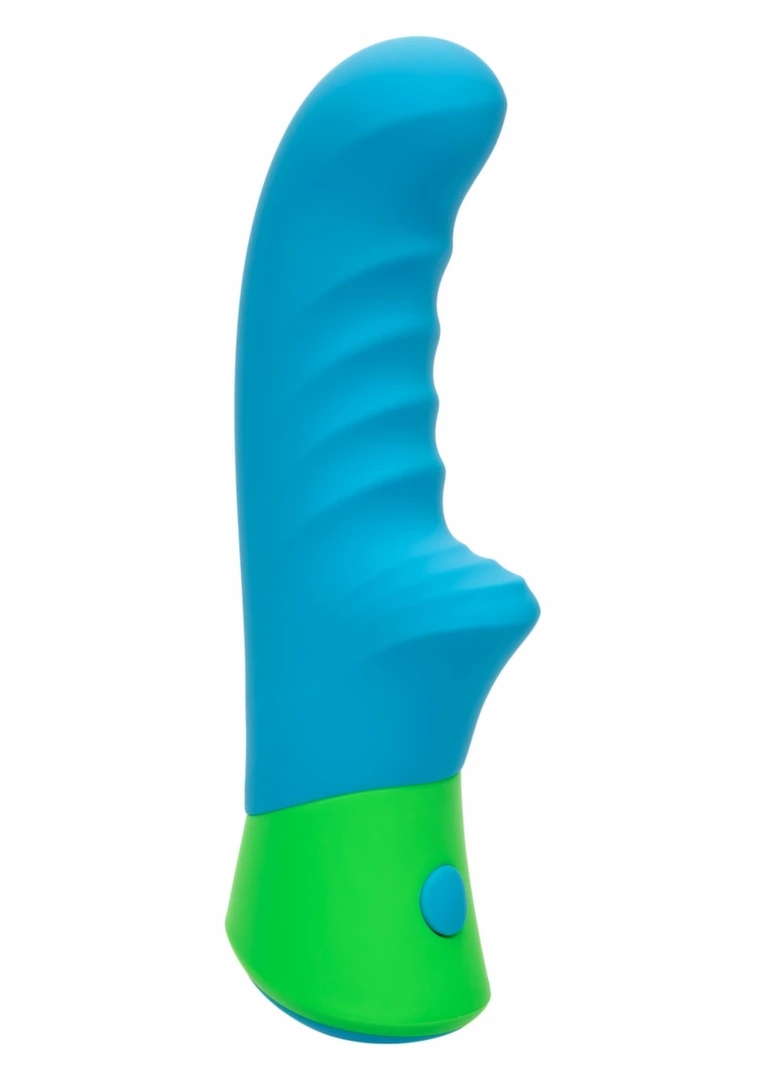 Ridged-G Vibrator – silikonowy model pofalowany, 10 trybów, wodoodporny, USB