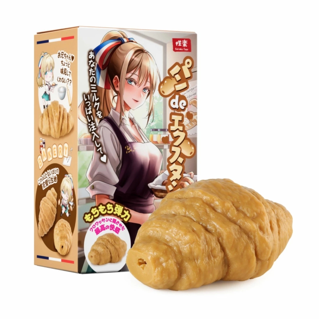 Seiraku Toys Bread of Ecstasy Model Croissant – kompaktowa maszyna intymna, TPE
