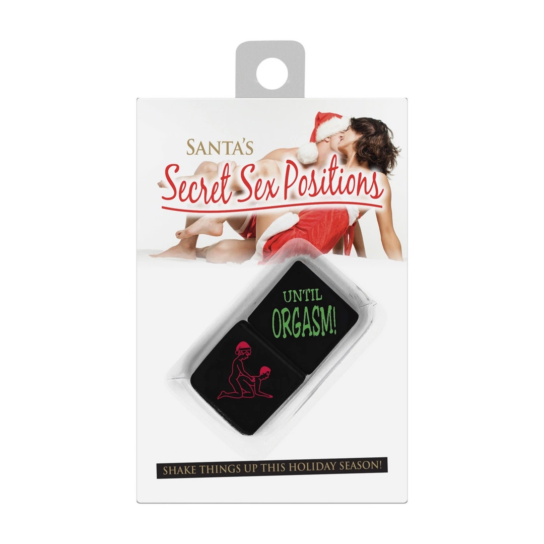 Kheper Games La Posicion Secreta de Santa zestaw 2 kości z zadaniami świątecznymi