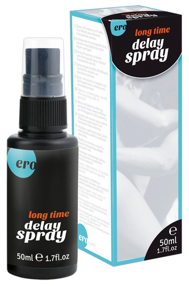HOT Delay Spray 50ml – spray pielęgnacyjny intymny z mentolem i eukaliptusem, odświeżający
