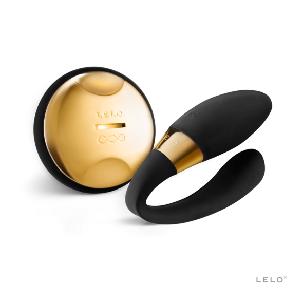 SexShop - Ekskluzywny pozłacany wibrator dla par - Lelo Tiani 3 24K Gold  Czarny - online