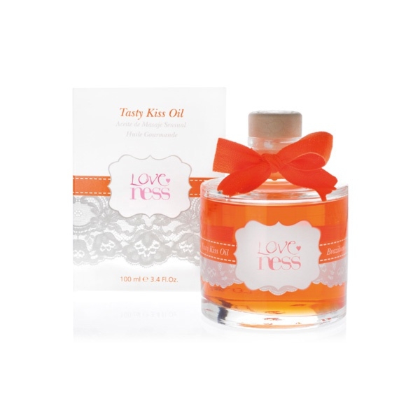 SexShop - Olejek do masażu - Loveness Tasty Kiss Oil guarana