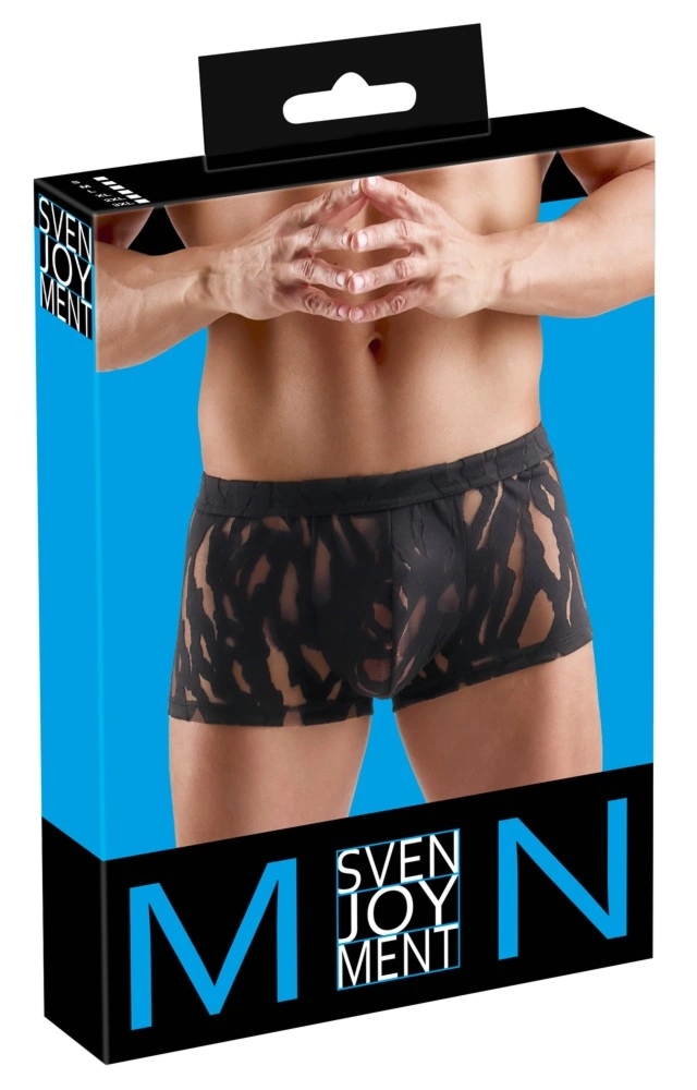 Svenjoyment Pants XL czarne, burnout efekt, elastyczne spodnie męskie