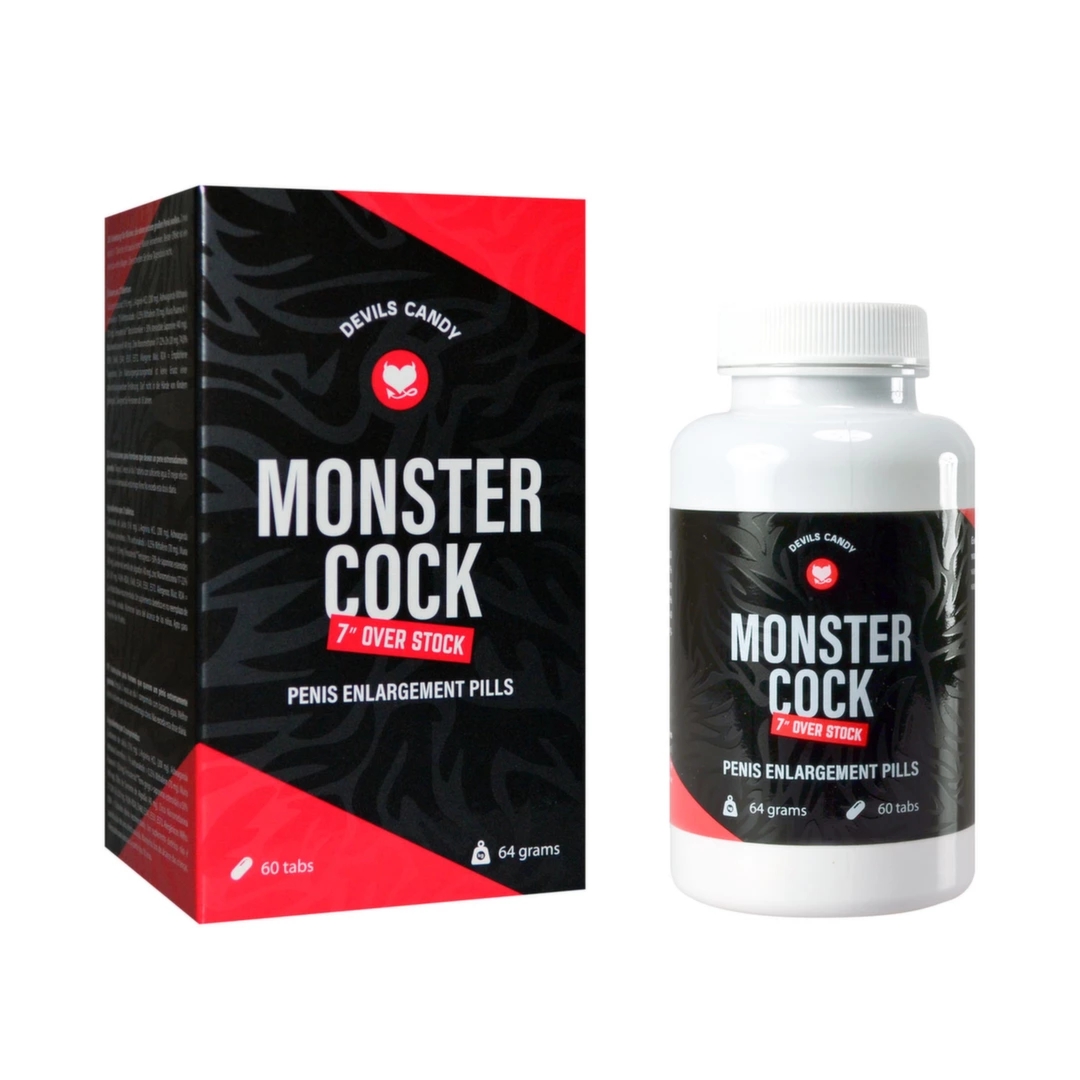 Devils Candy Monster Cock 60 Tabletek – Zaawansowany Suplement dla Mężczyzn z Ashwagandhą
