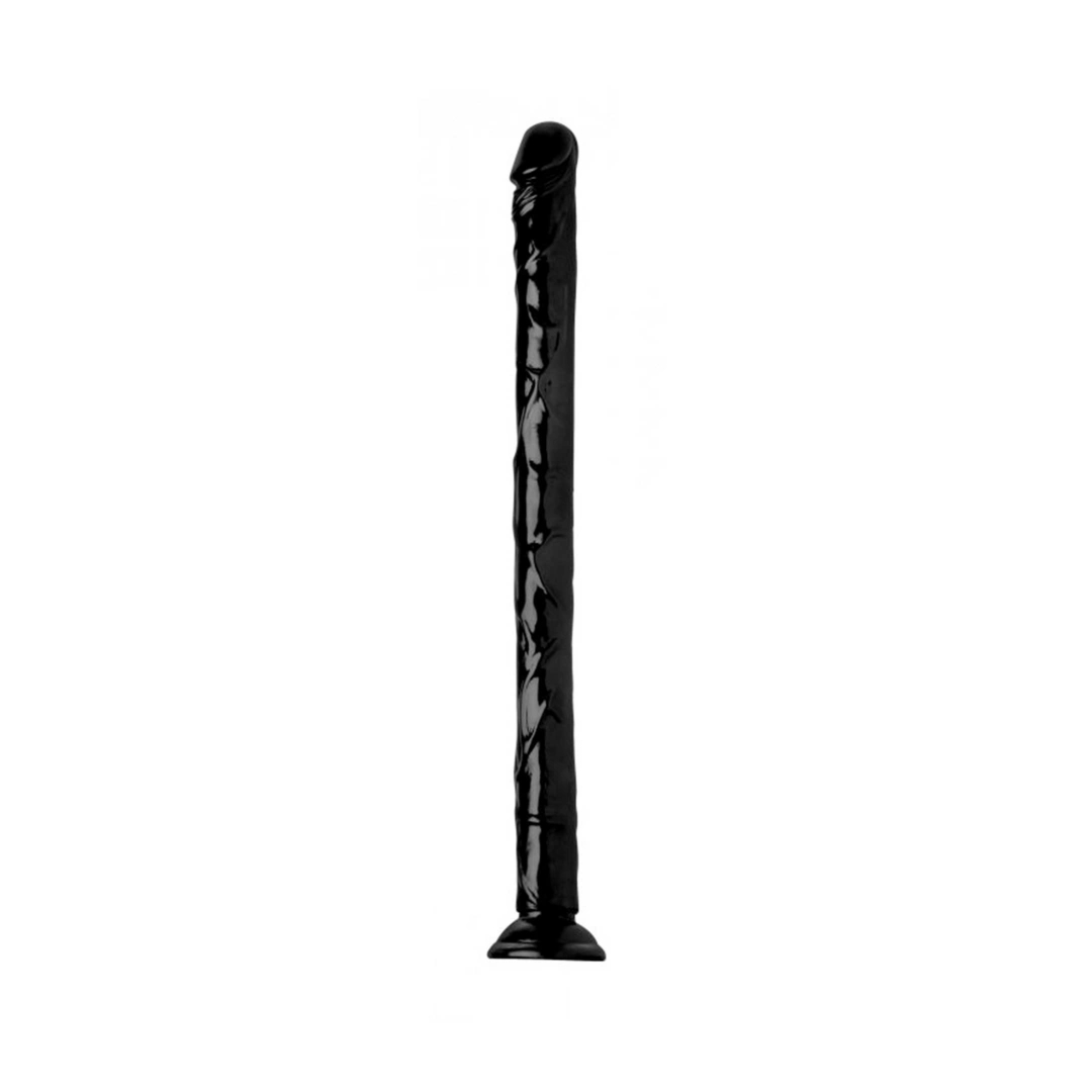 XR Brands Realistic Snake model 19 – elastyczny model 48 cm, czarny, z przyssawką