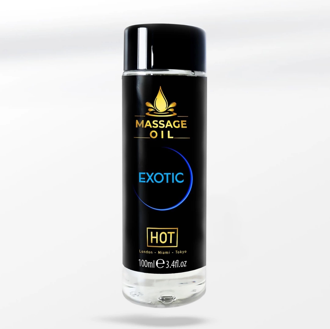 HOT Massage Oils Special 100 ml – olejek do masażu egzotyczny z witaminą E i lekką formułą