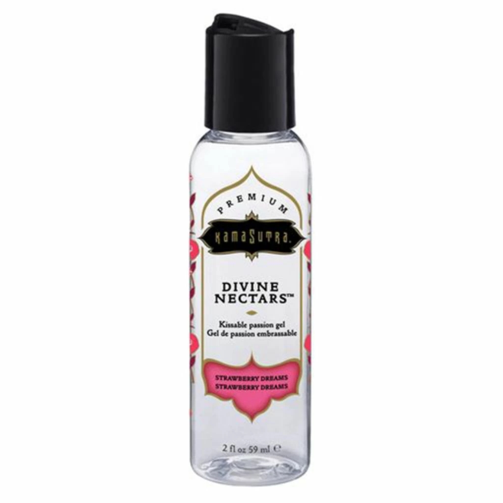 Kama Sutra Divine Nectars Strawberry Dreams żel masażowy wodny, truskawkowy, 59 ml