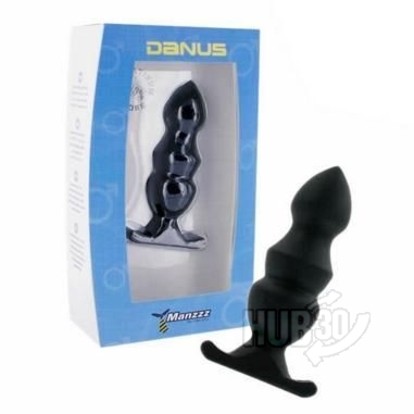 SexShop - ManzzzToys - Korek Analny Danus - Czarny