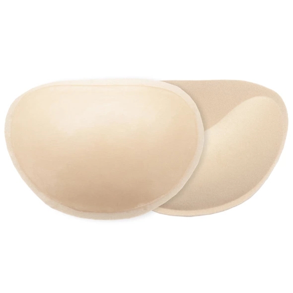 Bye Bra Adhesive Half Push-Up Pads Nude – przylepne wkładki do biustonosza, bio-żel, anatomiczne, 1 para