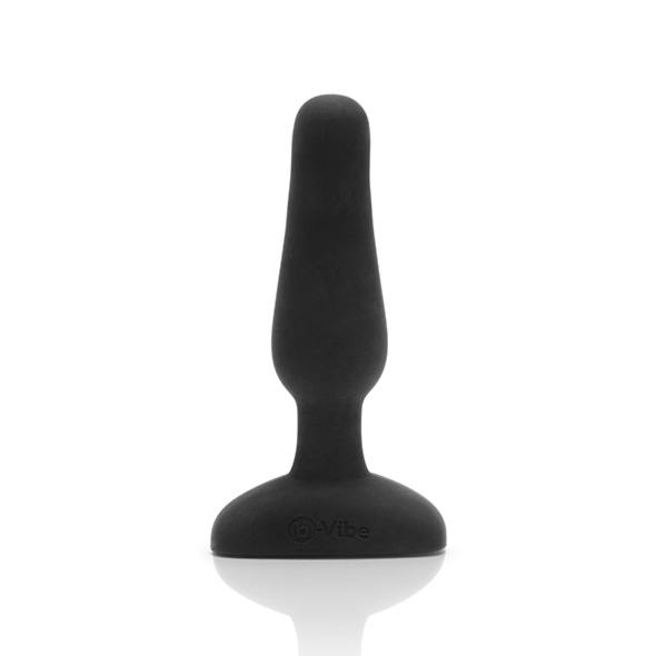 Sexshop - B-Vibe Novice Remote Control Plug Czarny - Plug analny zdalnie sterowany