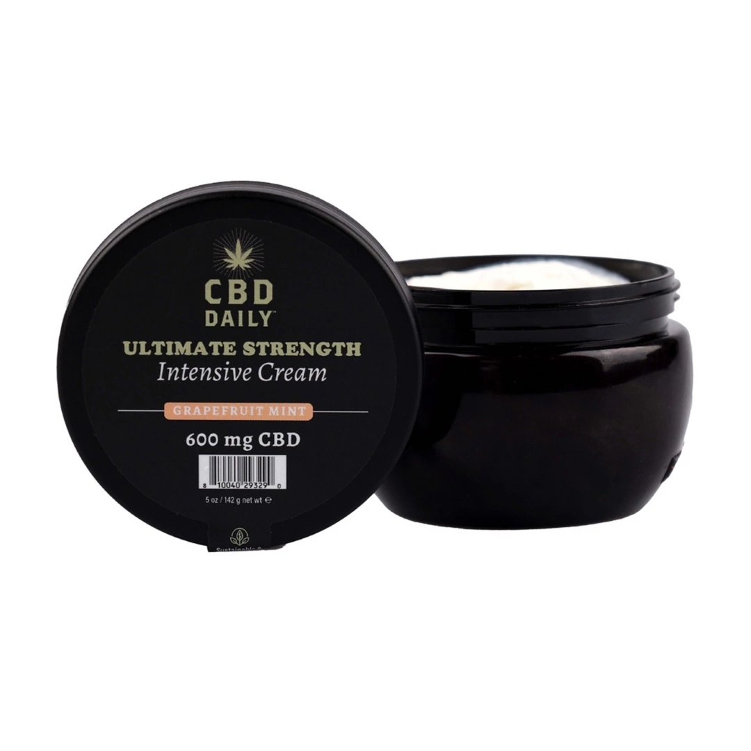 Earthly Body krem grejpfrutowo-miętowy z CBD 142g – intensywna pielęgnacja skóry