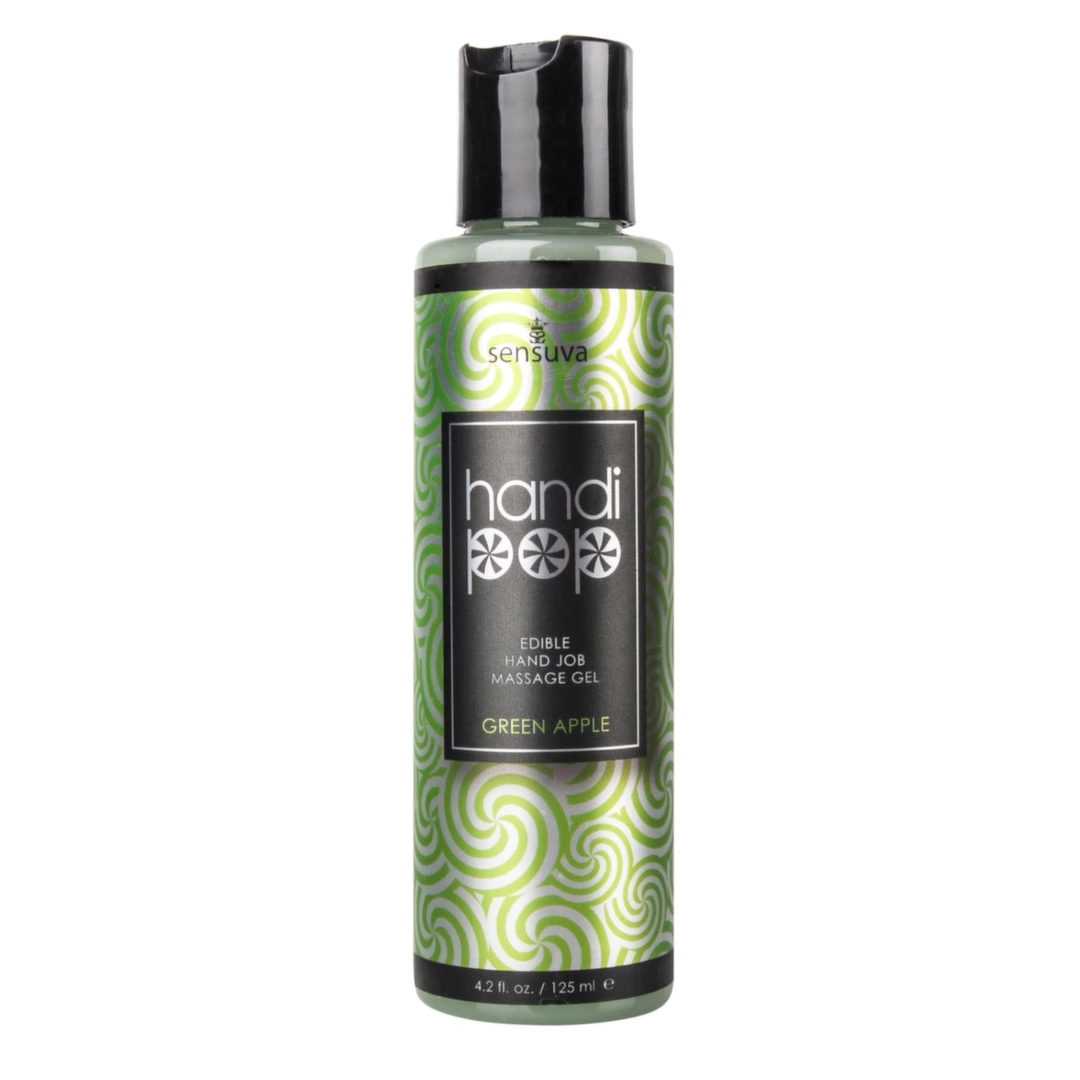 Sensuva Handipop Green Apple żel do masażu 125 ml – owocowy aromat zielonego jabłka