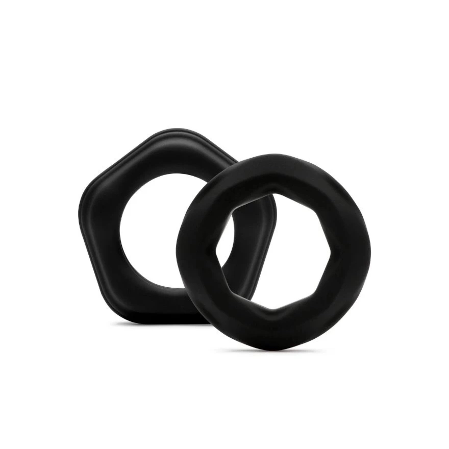 So Divine JOY Zestaw 2 silikonowych pierścieni elastycznych 28 mm – miękki materiał