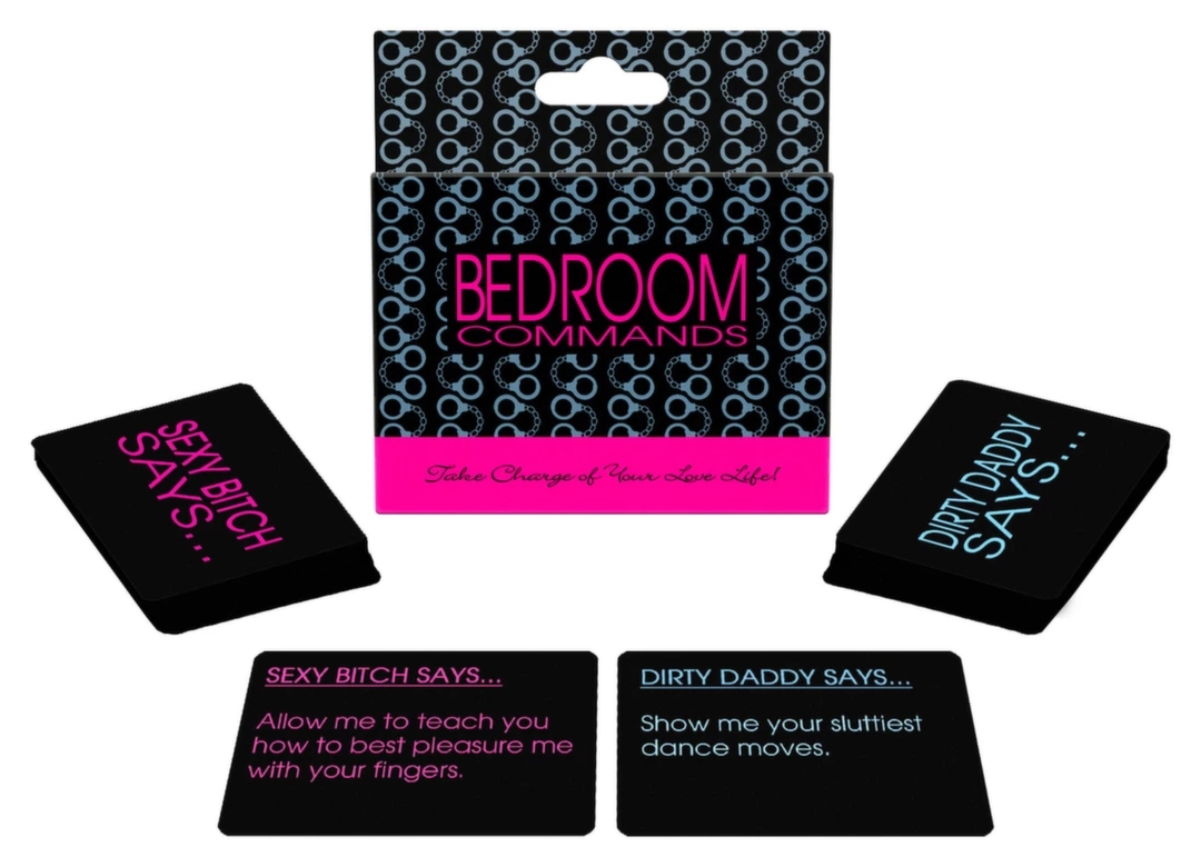 Kheper Games Bedroom Commands – partnerska gra karciana z 2 taliami kart dla par