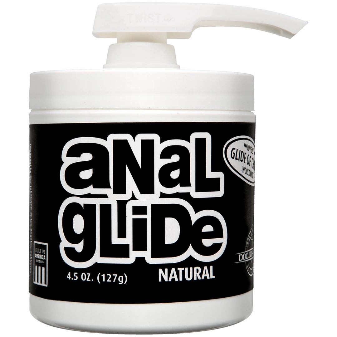 Doc Johnson Anal Lube Natural 177 ml gęsty żel intymny z pompką, na bazie wody