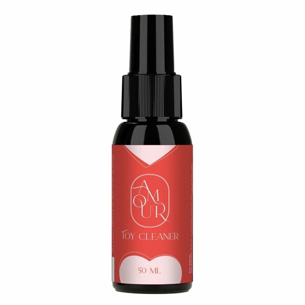AMOUR Toy Cleaner 50ml antybakteryjny spray do pielęgnacji akcesoriów, bez alkoholu