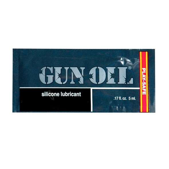 SexShop - Próbka - środek - Gun Oil - Silikonowy żel - 5 ml / gunoil
