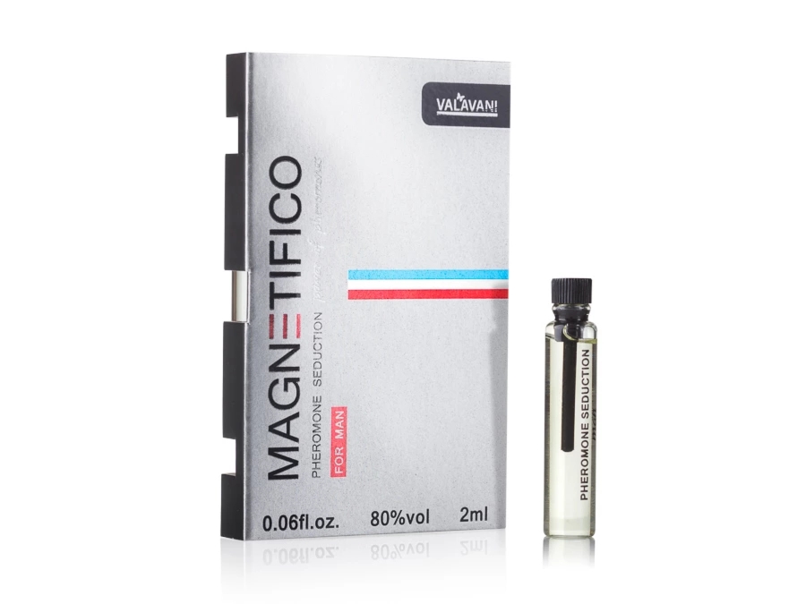 MAGNETIFICO Pheromone Seduction 2ml – perfumy męskie cytrusowo-piżmowe, podręczny atomizer