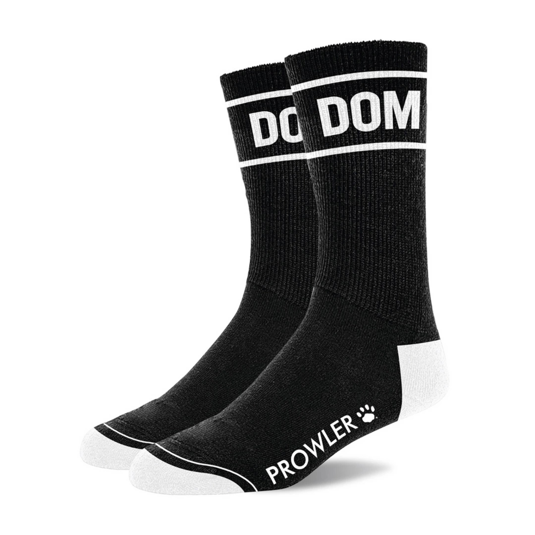 Prowler RED Skarpetki Domowe czarne, wysoki model unisex, komfortowa bawełna
