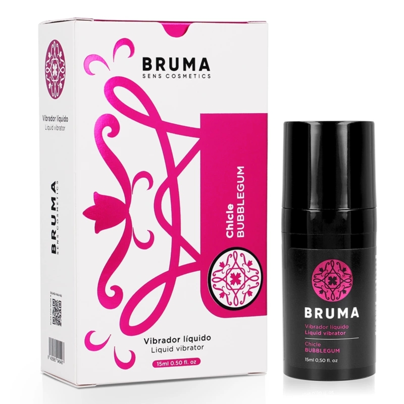 BRUMA Bubblegum Ultra-Ślizgający Żel Intymny 15 ml – aromat gumy balonowej, wygodny dozownik
