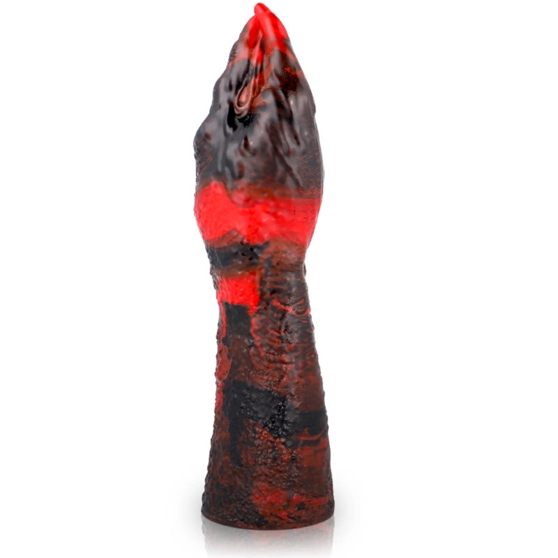 EPIC Lilith S silikonowa maszyna intymna, czarna, anatomiczny kształt, 16 cm