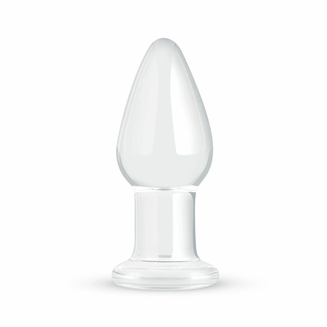 Glas Średni Korek Szklany 3,9 cm z Hartowanego Szkła Borokrzemowego, Gładka Powierzchnia