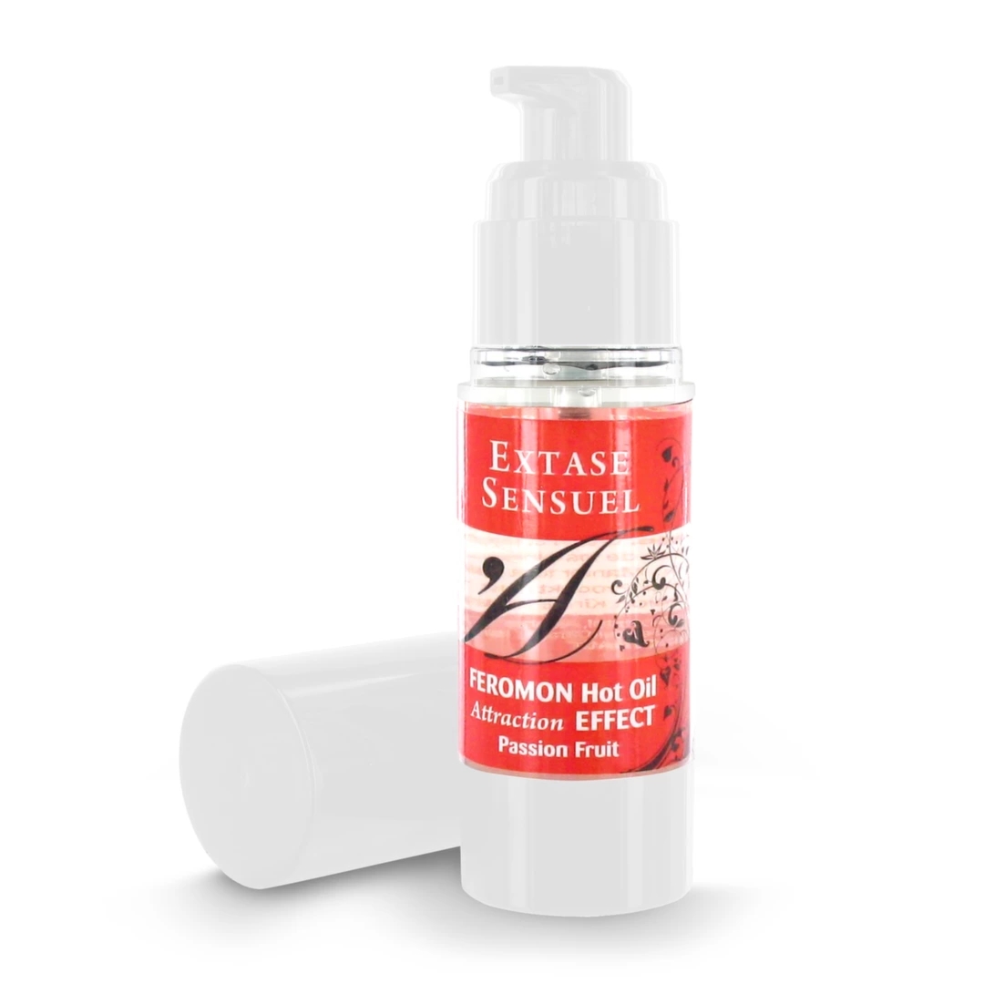 Extase Sensuel Feromonowy Olejek Hot Oil Passion Fruit 30ml – pielęgnacyjny z aromatem marakui