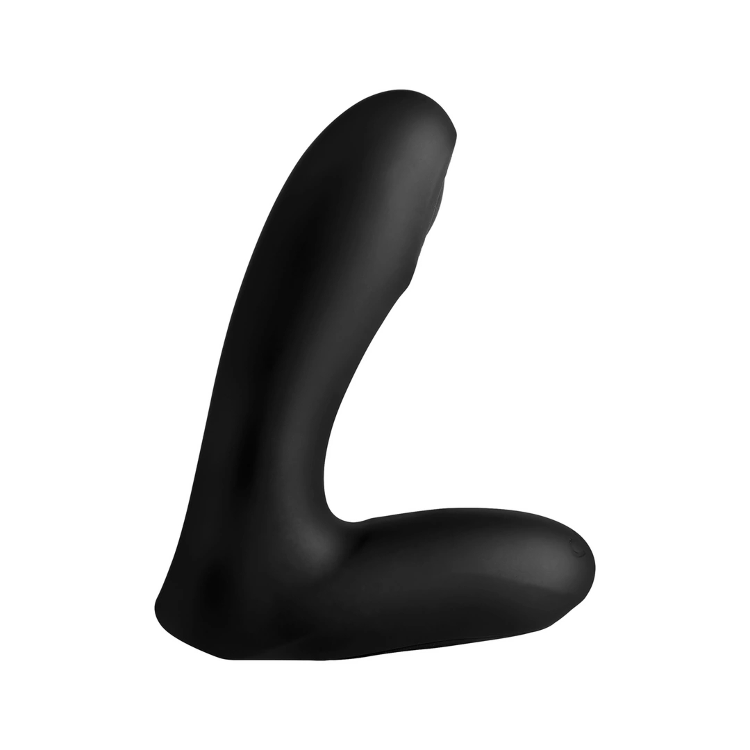 XR Brands P-Tap 12 trybow silikonowa maszyna intymna do masażu prostaty, czarna