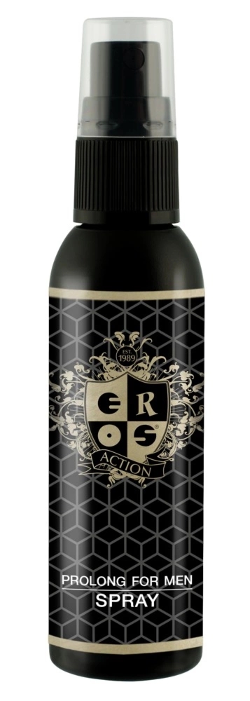 EROS Action Prolong for Men 50 ml – spray pielęgnacyjny wydłużający komfort, do prezerwatyw lateksowych