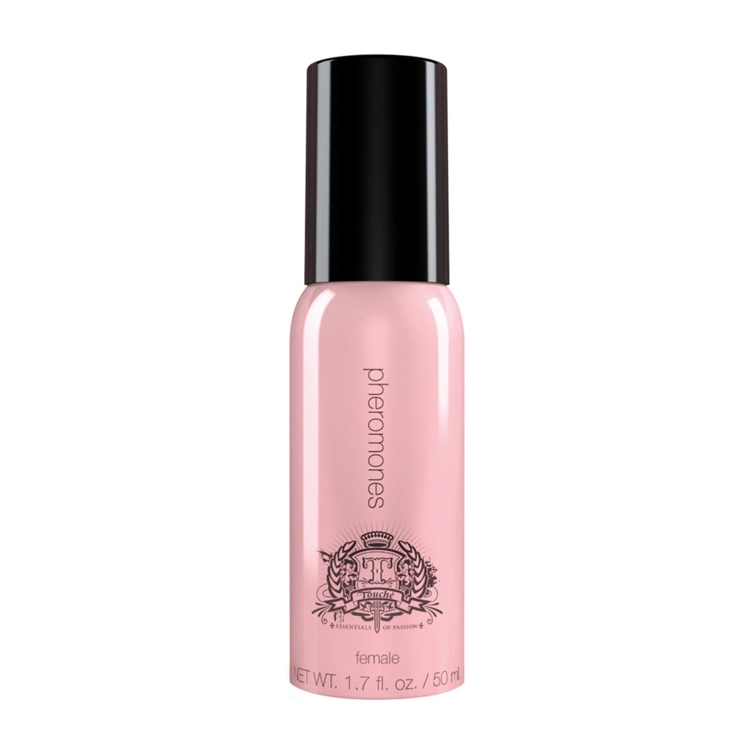 Touche by Shots – Perfumowane feromony damskie 50 ml, różowa butelka, atomizer
