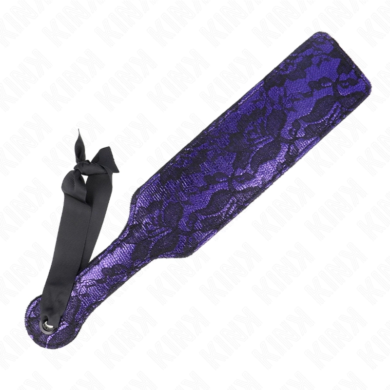 KINK Skandal Design skórzana paleta 37x7 cm – naturalna skóra, solidny uchwyt, czarna