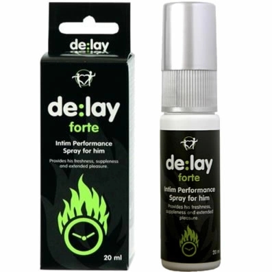 HOT Delay Forte Spray 20 ml – kosmetyk pielęgnacyjny intymny, łagodzący, do codziennego stosowania