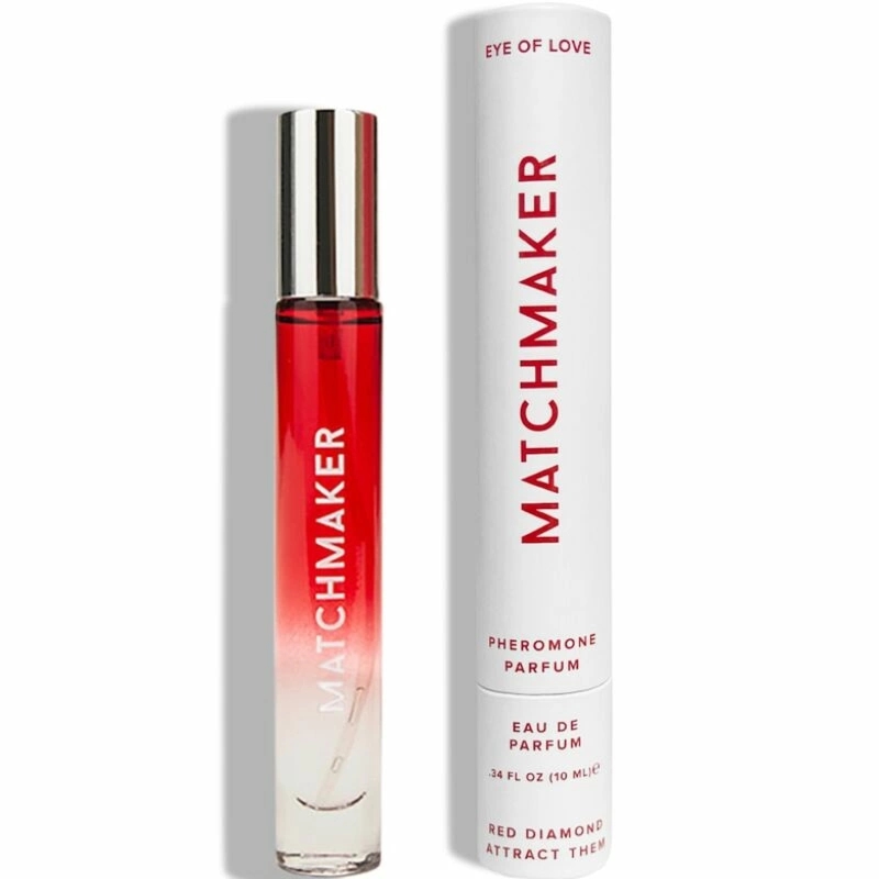 Eye of Love Matchmaker Red Diamond perfumy z feromonami, 10ml, unisex, elegancki flakon