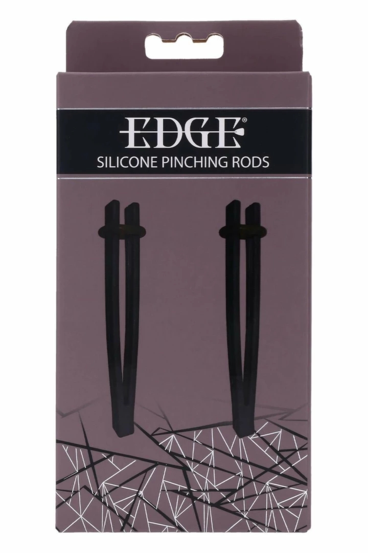 SPORTSHEETS EDGE Pinching Rods silikonowe pręty z regulacją nacisku, 15,2 cm, 16 pierścieni