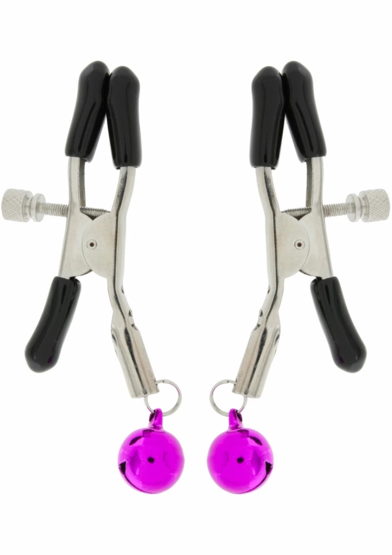 ToyJoy Nipple Teasers stalowy zestaw klamerek do ciała unisex z żelaza, uniwersalny design