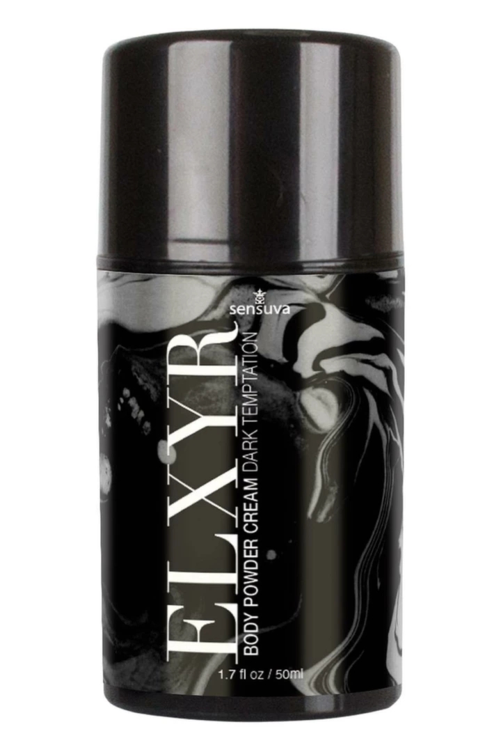Sensuva Body Powder Cream Dark Temptation 50ml – krem-puder do ciała, cytrusy, drewno