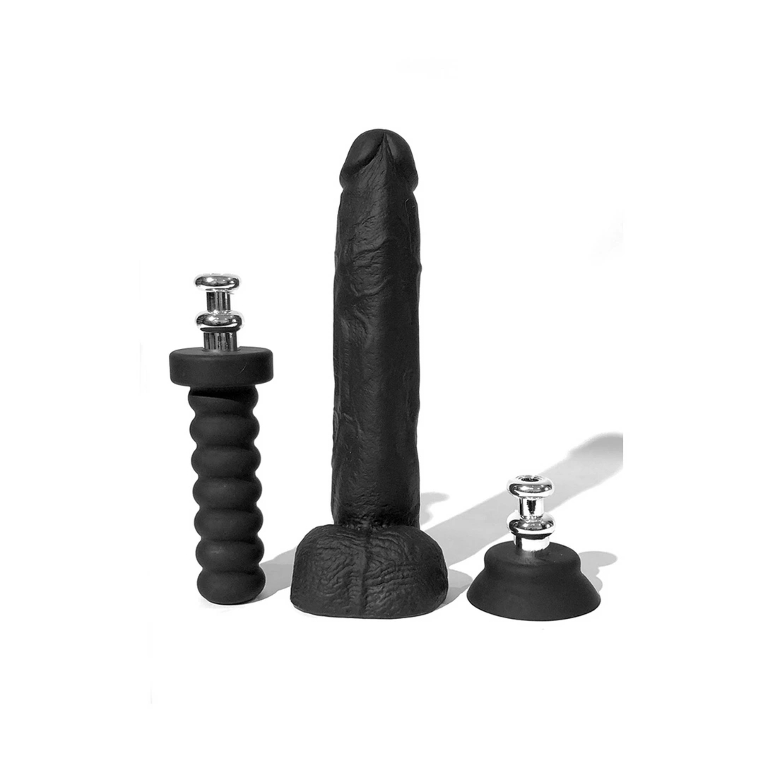 Boneyard Model Aron Ridge 25,5 cm silikonowy, dwie wymienne podstawy, system X-Treme Grip
