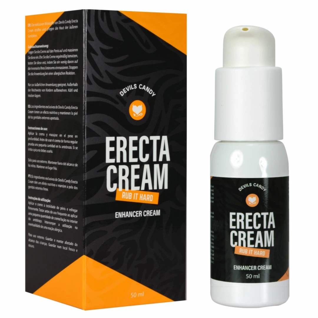 Devils Candy Erecta Cream 50ml – Krem Pielęgnacyjny dla Mężczyzn z Ekstraktami Roślinnymi