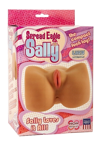 REALISTYCZNA WAGINA Z DWOMA DZIURKAMI 7036-01-BX - Spread Eagle Sally