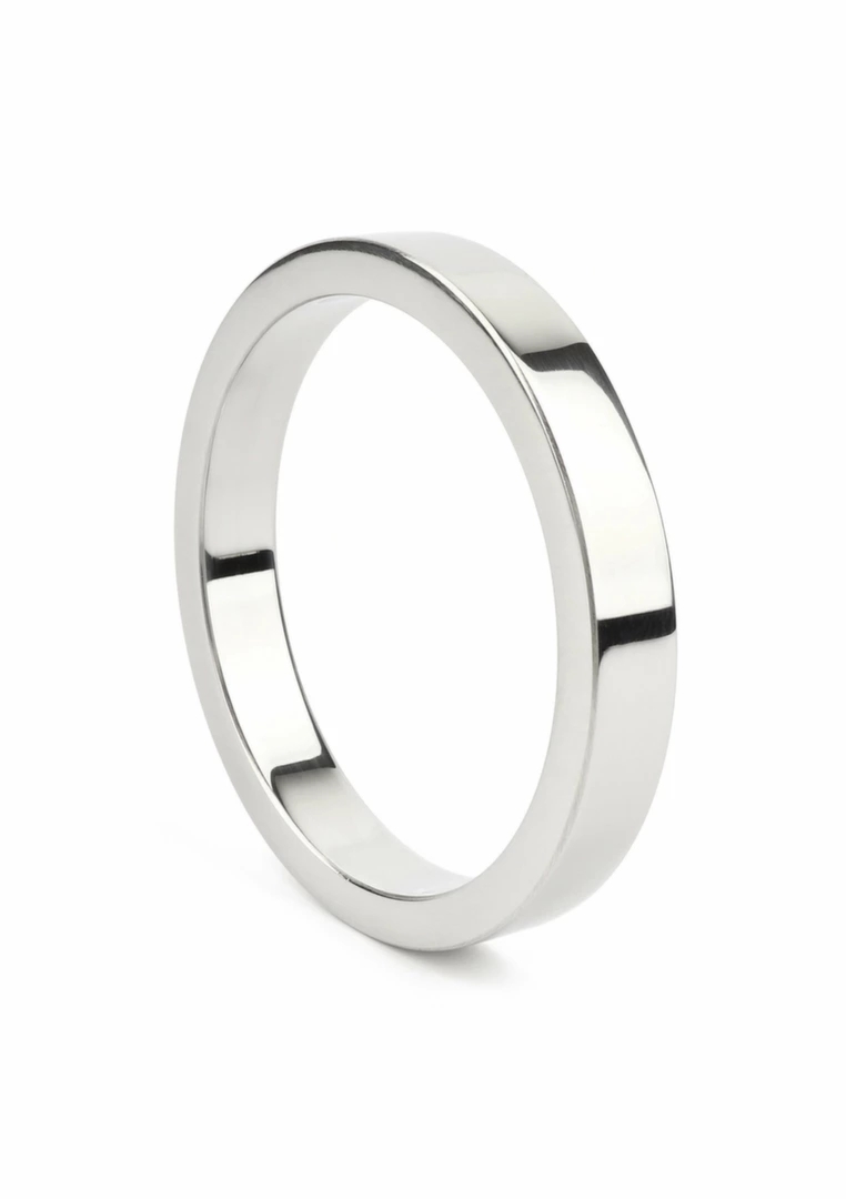 Mr. Steel Premium C-Ring stalowy pierścień 10mm x 55mm, minimalistyczny, ergonomiczny