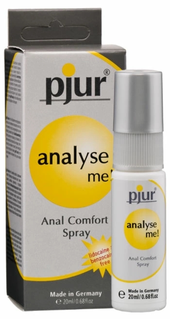 Pjur Analyse Me Anal Comfort Spray 20ml – pielęgnacyjny spray zwiększający elastyczność skóry