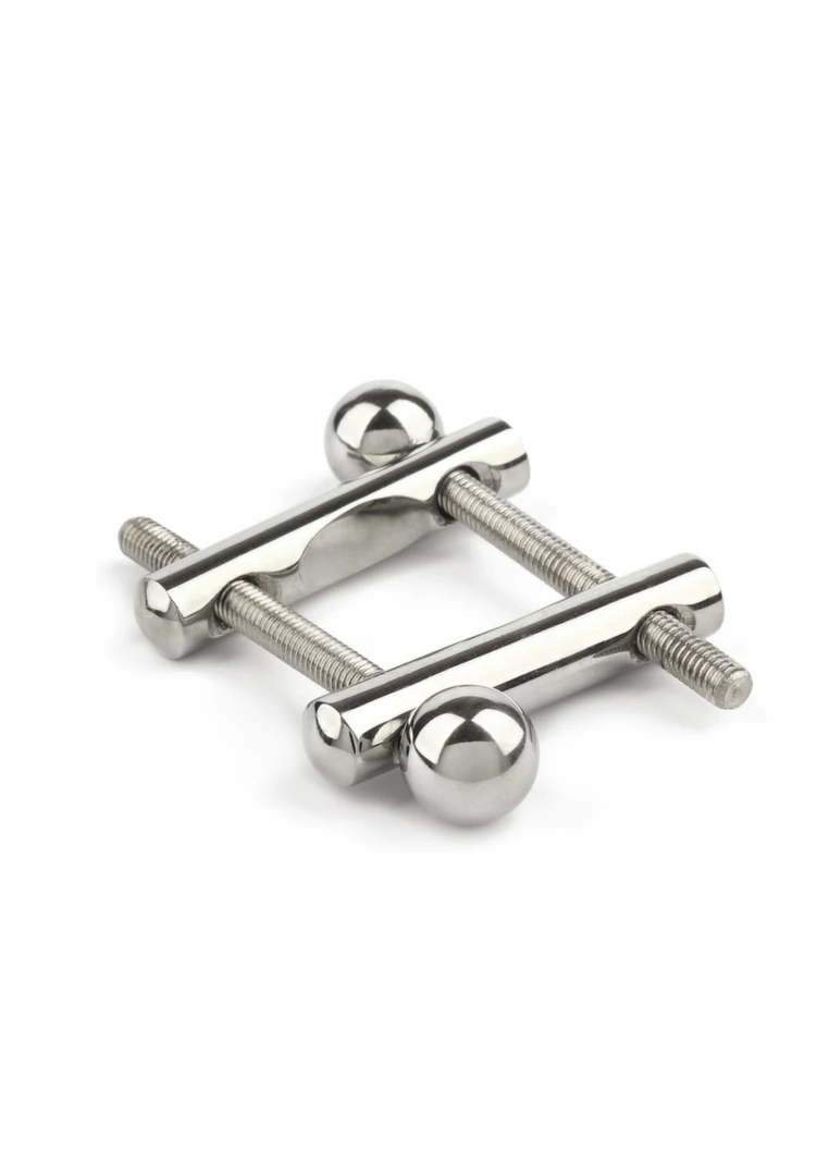 Mr. Steel Ultra Nipple Clamp stalowe regulowane zaciski z polerowaną powierzchnią i śrubową regulacją