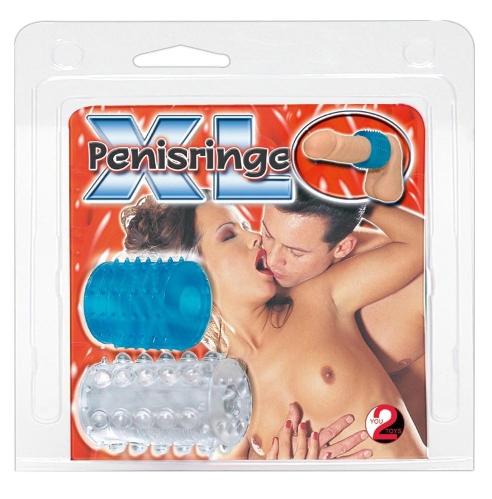 You2Toys Zestaw Pierścieni Powiększających XL, 2 elastyczne modele, niebieski i biały