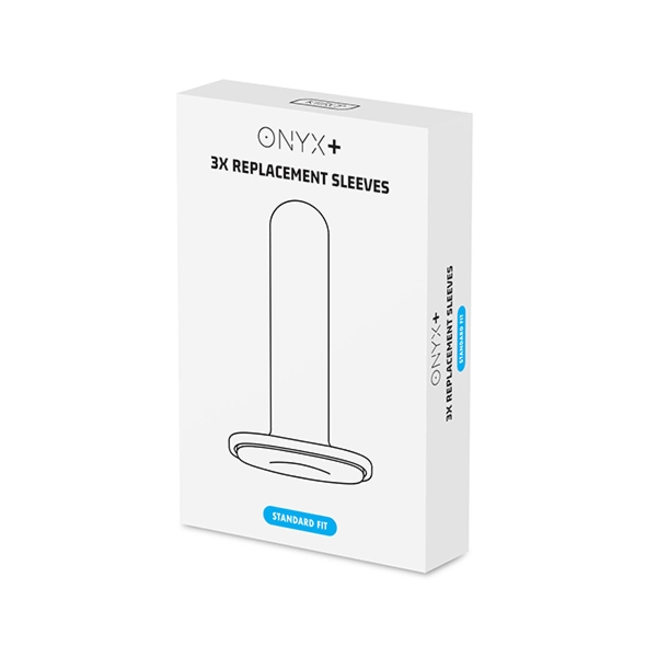 Wkładka do masturbatora - Kiiroo Onyx + Replacement Sleeve 3 sztuki Standard