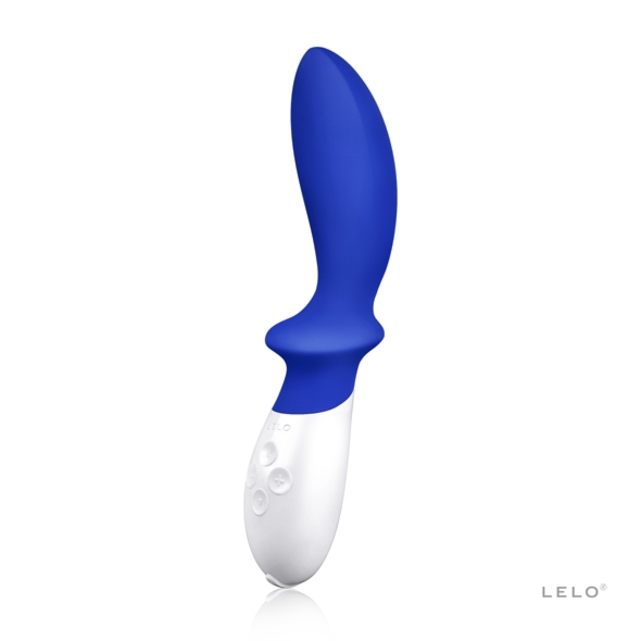 Wibrator do masażu prostaty z blokadą - Lelo Loki Prostate Massager  Niebieski