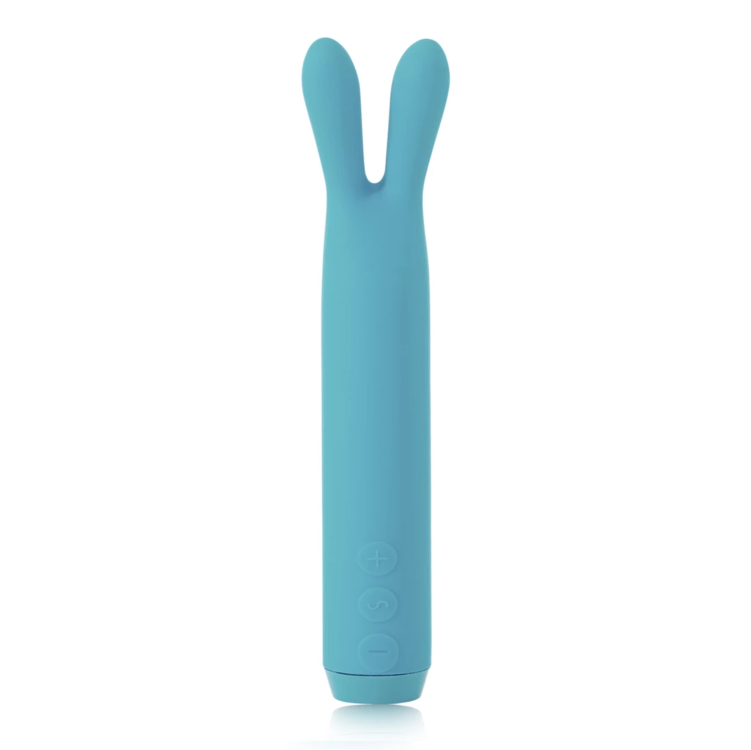 Je Joue Rabbit Bullet Teal - kompaktowy model z elastycznymi końcowkami